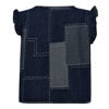 CO'COUTURE VEST STITCHY DENIM BLUE