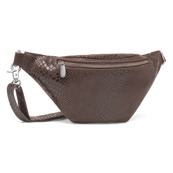 DEPECHE BUMBAG 12556 BROWN CROCO