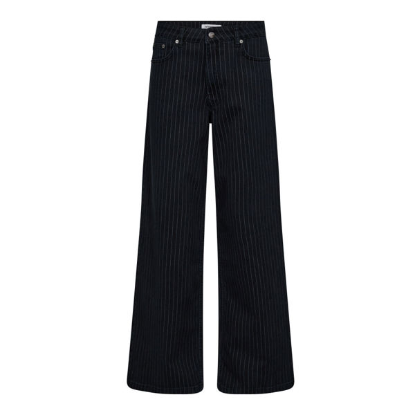 CO'COUTURE JEANS PIN WIDE BLACK