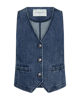 COPENHAGENMUSE VEST JEAN DENIM BLUE