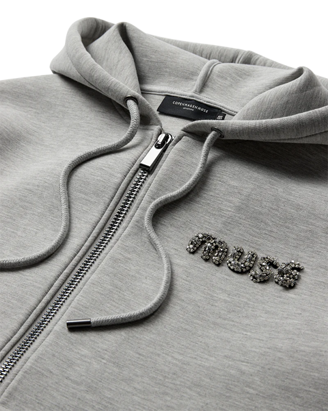 COPENHAGEN MUSE HOODIE CUBA GREY MELANGE