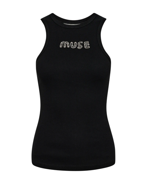 COPENHAGEN MUSE TOP SIV BLACK