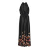 KARMAMIA KJOLE AVA MAXI BLACK BLOSSOM