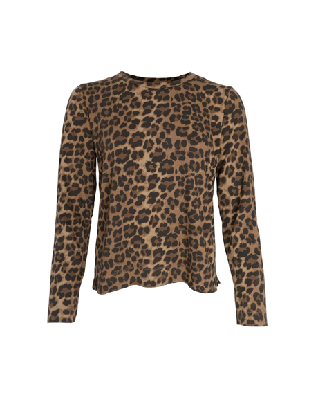 BLACK COLOUR T-SHIRT ZELDA LEOPARD