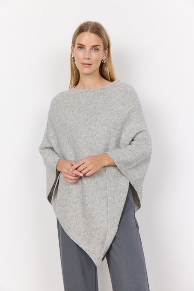 SC-NAGA PONCHO GRÅ