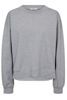 CO'CO FRINGE SWEAT LIGHT GREY