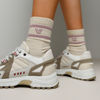 VIA VAI SNEAKERS SEATTLE COMBI BEIGE