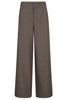 CCNANA PIPING WIDE PANT MINK