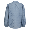 CCDOTTIE V-SHIRT DUSTY BLUE