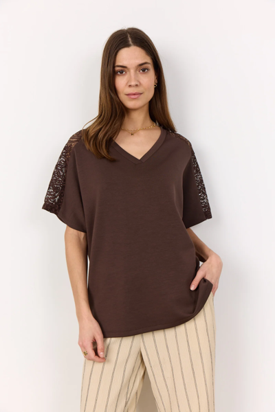 SC-BANU 235 BLUSE BRUN