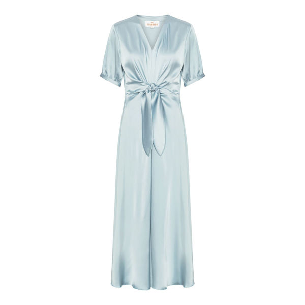 KARMAMIA FAYE DRESS - SEMI RICH SKY