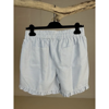 GASPAR HONOLULU FRILL SHORTS L. BLUE