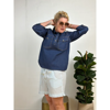 GASPAR HONOLULU FRILL SHORTS L. BLUE