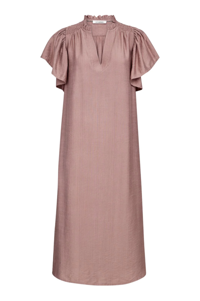 CCHera SS Frill Dress OLD ROSE