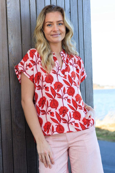 BC LUNA ANDREA TOP URBAN RED