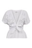 HL PUFFY BUTTERFLY TOP WHITE