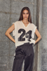 L'AMITÉ TOP DRIFT FRILL PEARL