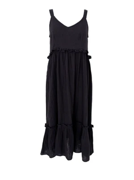 BCBALI STRAP DRESS BLACK