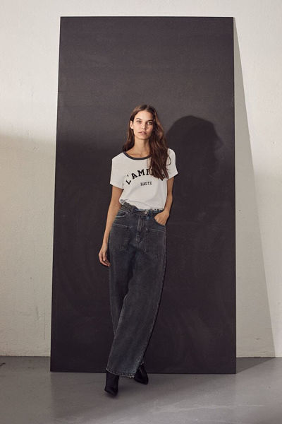 HL F W POCKET JEANS BLACK