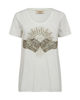 MMNADINE DECO TEE ECRU