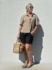 GASPAR HONOLULU SHORTS BLACK