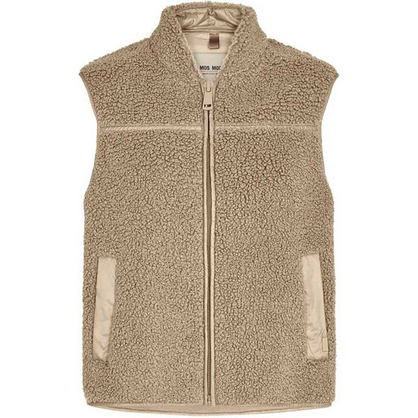 MMROWE TEDDY WAISTCOAT TAN