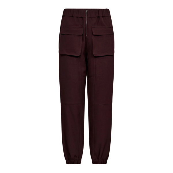 CCLUNA POCKET PANT WINERED
