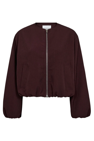 CCLUNA BALLON JACKET WINERED