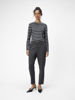 OBJLISA SLIM PANT GREY MELANCE