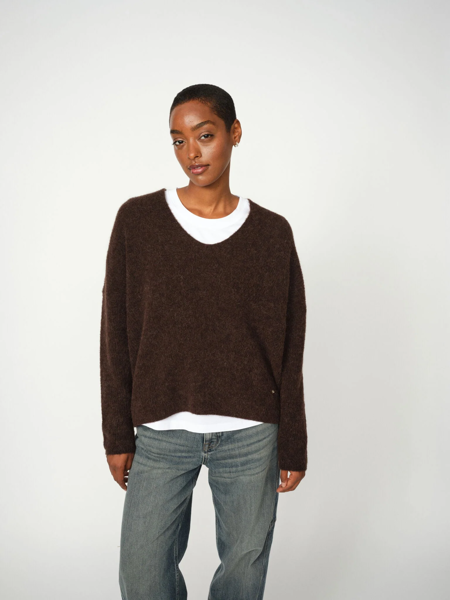 MMThora V-Neck Knit DELICIOSO