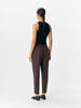 OBJLISA SLIM PANT SEAL BROWN