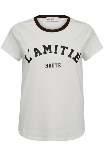 HLNECKLINE LOGO TEE OFF