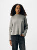 OBJJUNO L/S LO O-NECK KNIT L. GREY