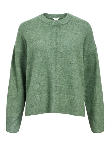 OBJJUNO L/S LO O-NECK KNIT LAUREL