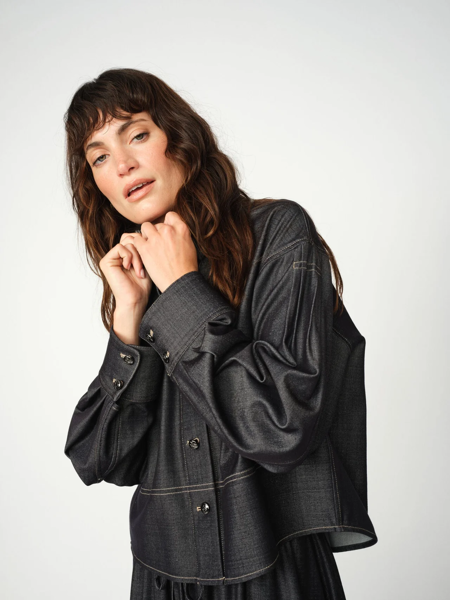 MMANELA CILLA SHIRT BLACK