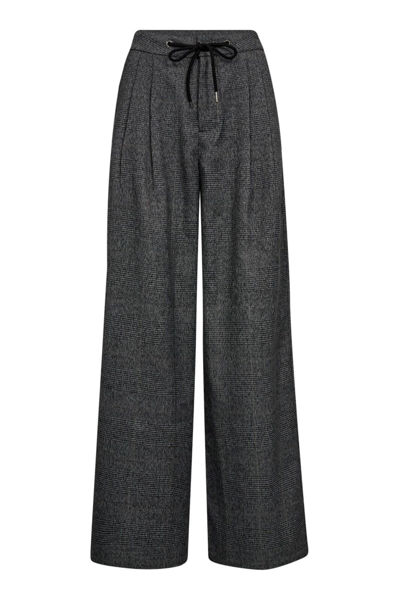 HL MICHELLE CHECK PANT GREY