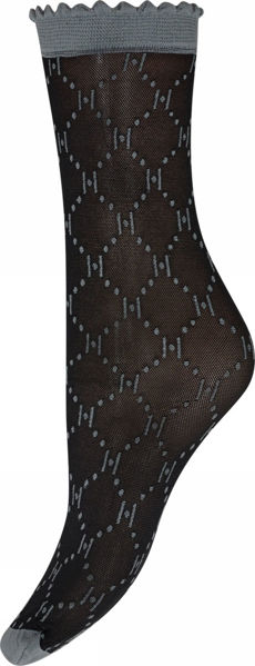 HTD LOGO SOCKS 25den GRÅ