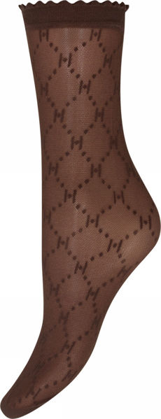 HTD LOGO SOCKS 25den BRUN
