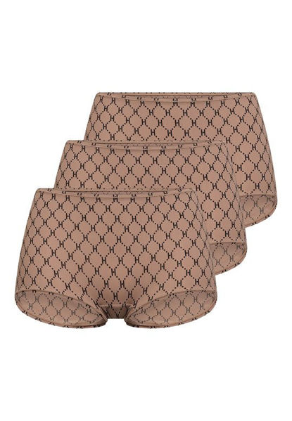 HTD brief logo 3-pk BRUN