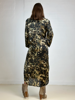 GASPAR MIAMI CAMO DRESS GREEN