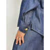 GASPAR ANHOLT DENIM BLOUSE