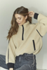 CCMADIN Fleece Anorak SAND