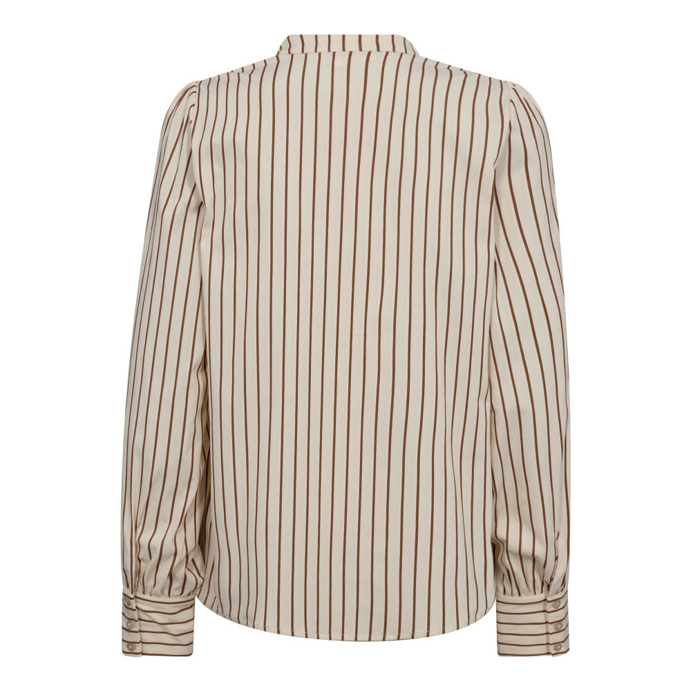 SorinCC Stripe Fitted Shirt - Bone