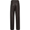 DEPECHE BoaDEP Pants Straight Leg CHOKOLATE