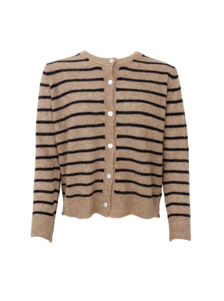 BCDELL KNIT CARDIGAN TAUPE
