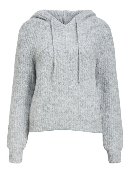 OBJMILU HOODIE GRÅ