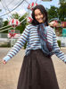 BBCDELL CARDIGAN BLUE