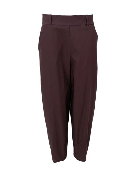 BCBEVERLY BARREL PANT COFFEE