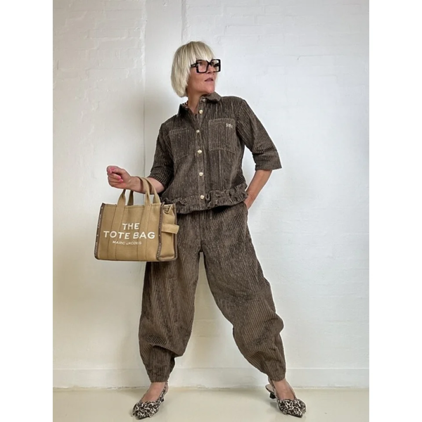 GASPER Colorado Corduroy Pant TAUPE