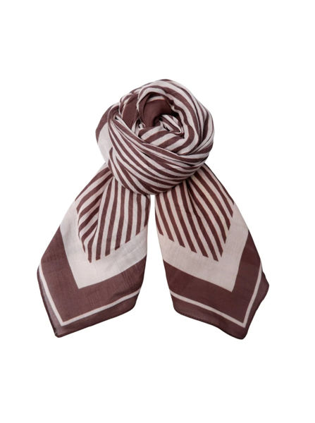 BCALMINE MINI SCARF COFFEE